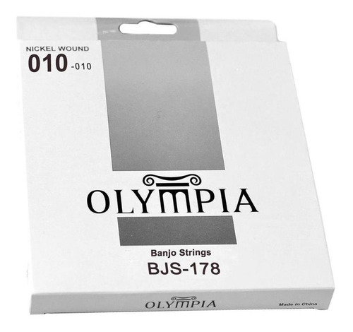 Encordado Para Banjo Olympia Bjs178 5 Cuerdas