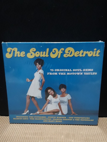 The Soul Of Detroit-75 Original Soul Gems Original X 3 Cds.