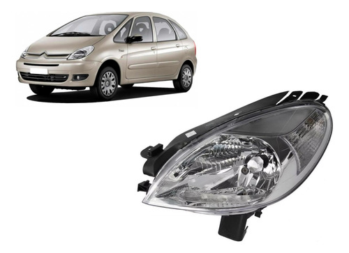 Optica Citroen Xsara Picasso 2007 2008 2009 2010 2011 Izq