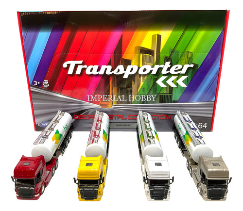 Scania V8 Tanke Pull B Nuevo Sin Caja - B Camion Welly 1/64 Blanco