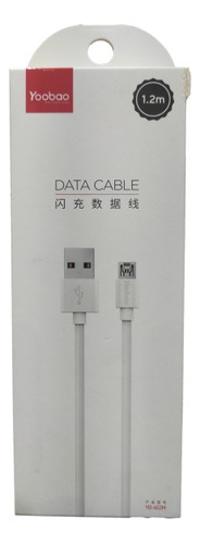 Cable Micro Usb Carga Rápida Datos Yoobao