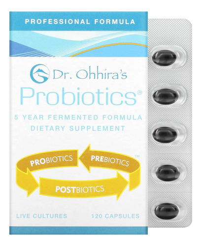 Dr. Ohhira's Probiticos Frmula Profesional 120 Cpsulas 2.54o
