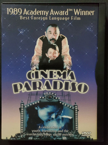 Dvd De Cinema Paradiso- Importado (widescreen Zona 1 Europa) (Usado)