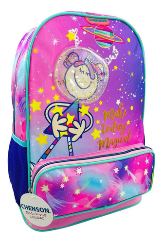 Mochila Escolar Chenson Primaria Fu65040 Color Rosa 27l