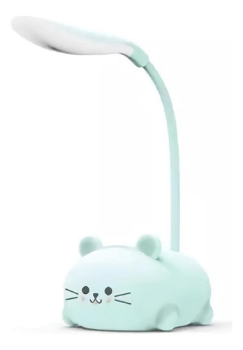 Lampara Escritorio Led Niño Mini Usb Gato Estudiar Lectura