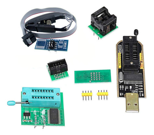 Koobook 1 Set Ch341a 24 25 Series Eeprom Flash Bios Usb Prog