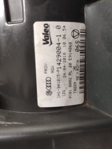Imagem 5 de 5 de Farol Amarok Esquerdo Com Regulagem Elétrica Original Vw