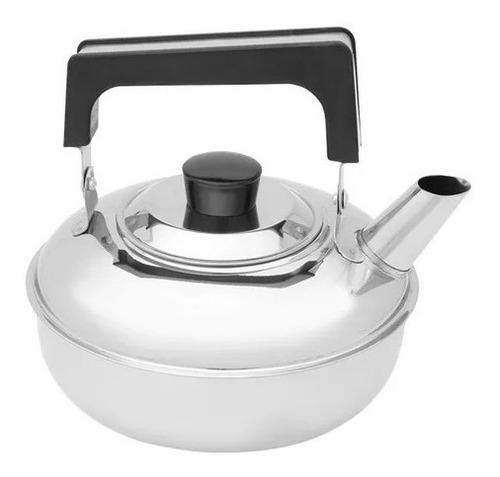 Chaleira Aço Inox Com Filtro Coador Chá 1 Litro Ravinox 610