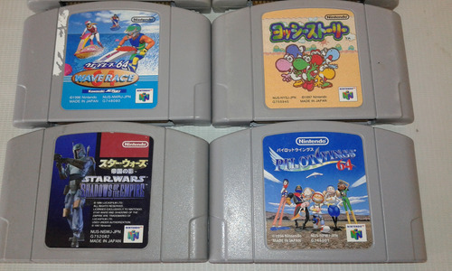 Vendo Paquete 8 Juegos N64 Ver. Jp Smash Bros, Mario Kart (Usado)
