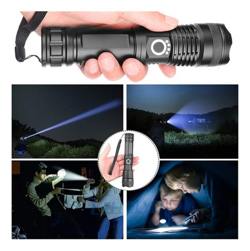 Potentes Linternas Led De Alta Potencia Recargables Por Usb