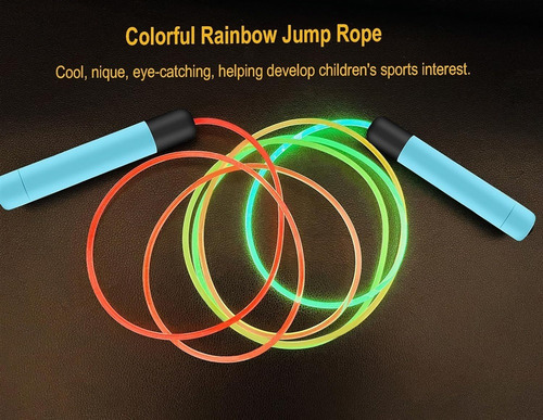 Cordas De Pular Com Luz Led Para Crianças E Meninas