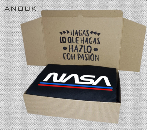 Buzo/hodie Personalizado La Nasa Estampado Unisex Y Niños