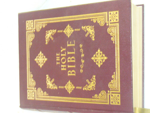 Edicion Lujo The Holy Bible- En Ingles - Ilustrada