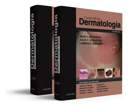 Dermatologia 2 Volumenes 4a Edicion - Bolognia Jean L Schaff