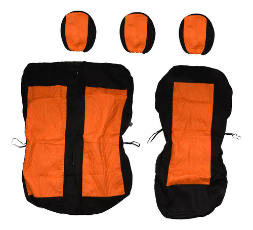 Funda De Asiento Tipo Butaca, Protector De Asiento Naranja
