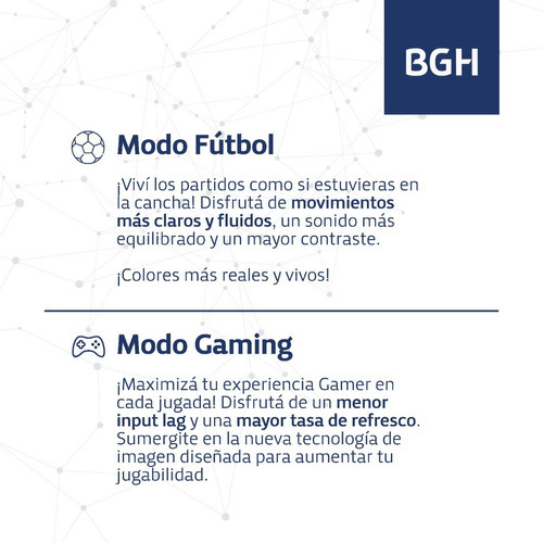 Imagen 8 de 8 de Smart Tv Bgh 32 Pne040257 Hd Led 100-240v