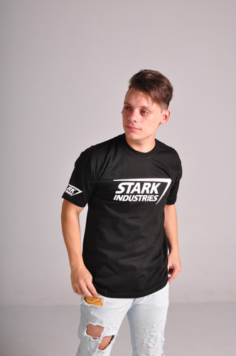 Imagen 5 de 6 de Ironman Stark Industries Remera De Comics # 107