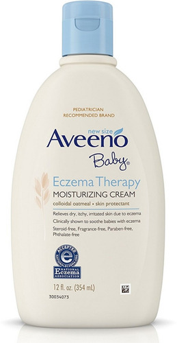 Pack De 4 Aveeno Baby Eczema De La Terapia De La Crema