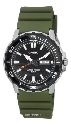 Reloj Casio Mtd-125-3a Ag Oficial Local Barrio Belgrano