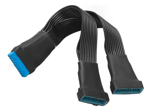 Q Placa-mãe Usb 3.0, Conector De 19 Pinos, Extensão, Cabine