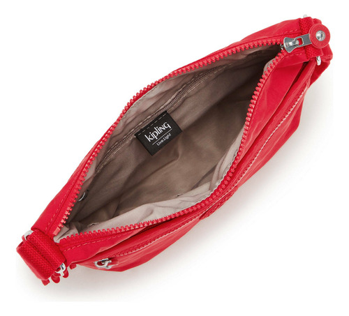 Bolsa transversal Kipling Arto - red rouge