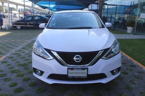 Imagen 7 de 15 de Nbissan Sentra Advance Aut Blanco 2017