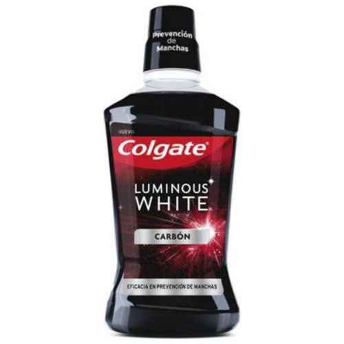 Enjuague Bucal Colgate Luminous White Carbon 500ml