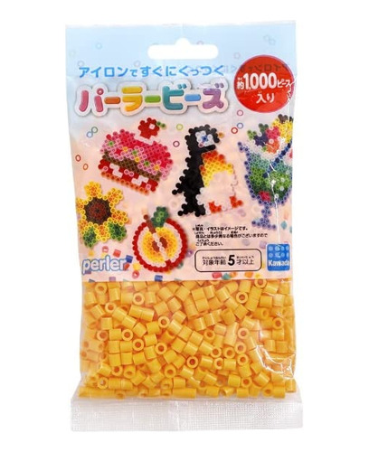 Perler Beads 1,000 Count-cheddar