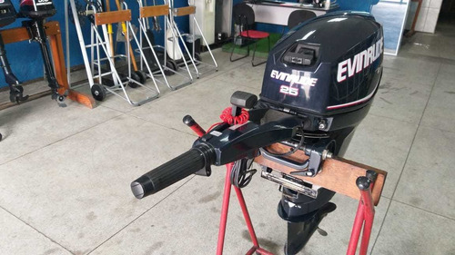 Motor De Popa Evinrude E-tec 25hp ( 12 X Cartao De Credito )