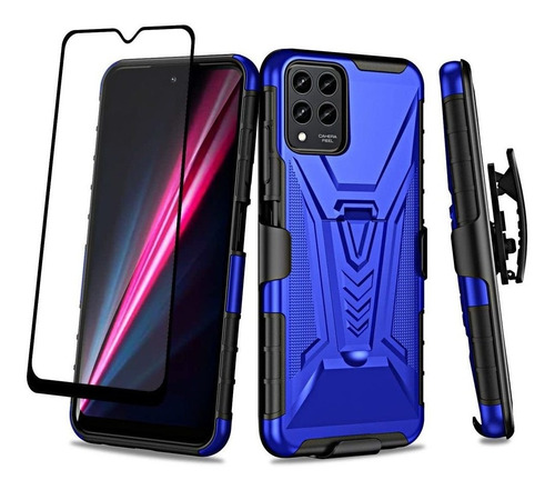 Galaxy Wireless Funda Para Tmobile Revvl 6 Pro 5g Con Protec