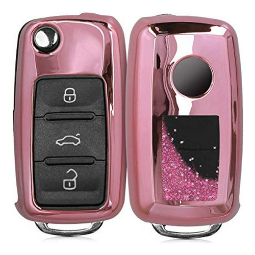 Carcasas Para Llaves - Kwmobile Key Cover Compatible With Vw