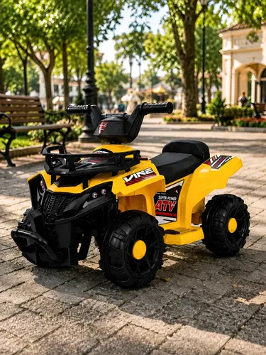 Quadriciclo Eletrico Infantil Criança Controle Remoto Pedal