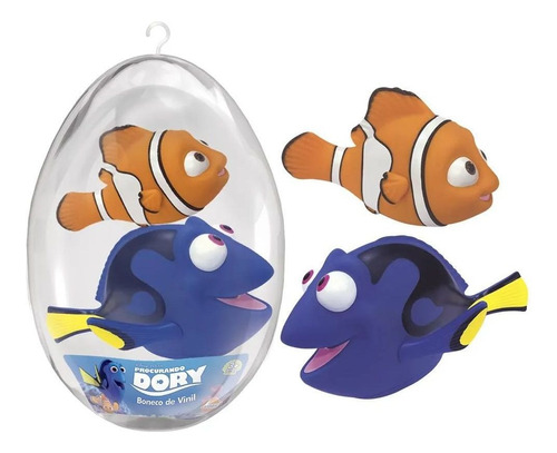 Ovo Com Bonecos Em Vinil Coleção Procurando Dory