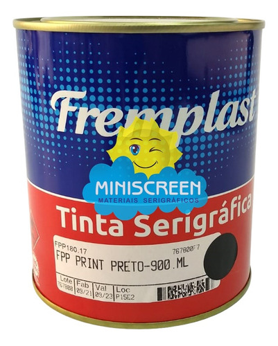 Tinta Para Copos Polipropileno (pp) Rígidos Fpp Print 900ml 