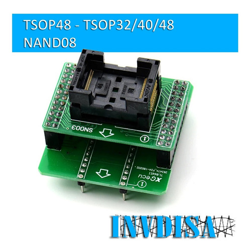 Adaptador Base Tsop48 - Tsop32/40/48 Programador Tl866ii