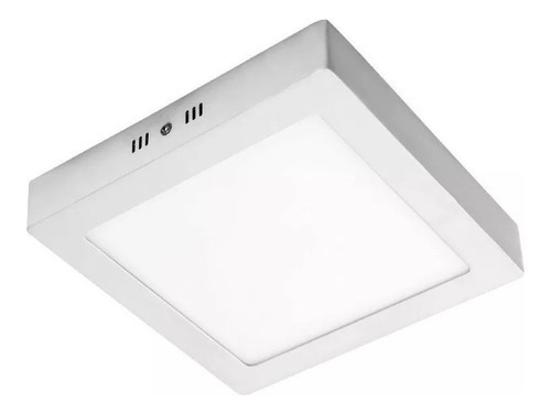 Plafon Led 24w Panel Spot Luz Led 28cm X 28cm  Blanco