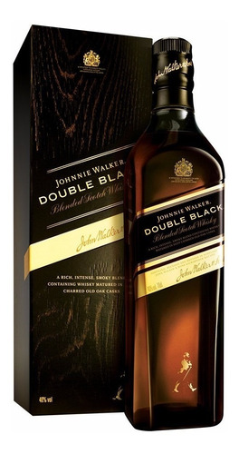 Estuche Whisky Johnnie Walker Double Black Label X750cc