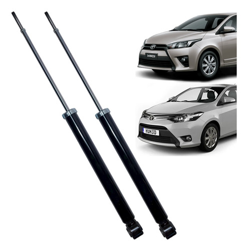 Amortiguador Trasero Toyota Yaris 2013-2018, Izq+der .par