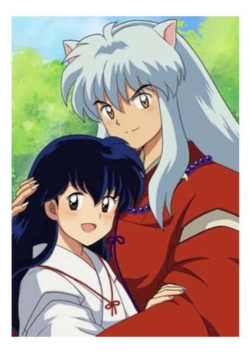 Kit Diamond Painting Anime Inuyasha Y Kagome Diamantes