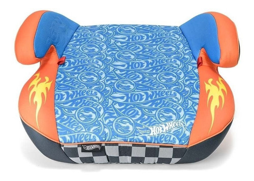 Assento infantil para carro Multikids Baby Hot Wheels Fashion azul e vermelho
