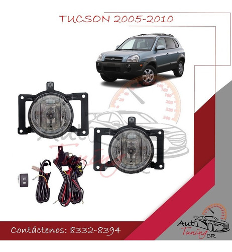 Halogenos Hyundai Tucson 2005-2010