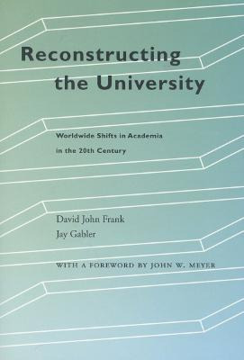 Libro Reconstructing The University - David John Frank
