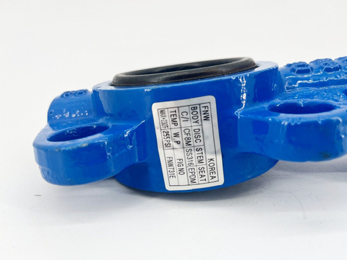 New Fnw 2 Butterfly Valve Fnw731e C/i Body Cf8m Disc Ss Bbt