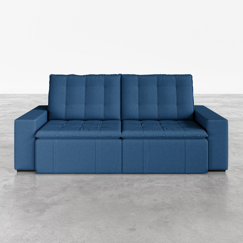 Sofá Cama Retrátil E Reclinável 4 Lugares 280cm Em Wt