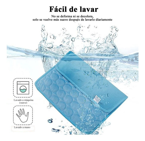 Colchoneta Refrescante Para Dormir Para Perro Gato 100x70cm