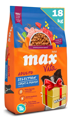 Ración Perro Max Selection Adulto + Obsequio Y Envío Gratis
