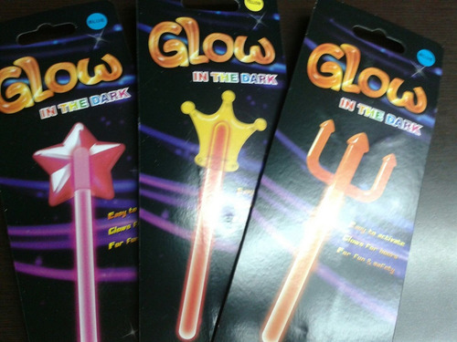 Imagen 6 de 6 de 2 Paquetes Pulseras Brazaletes Neón Glow In Dark Originales