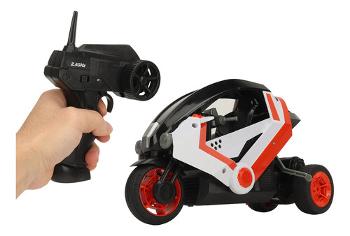 Motocicleta Rc De Alta Velocidad 1:8 2.4 G Con Control Remot