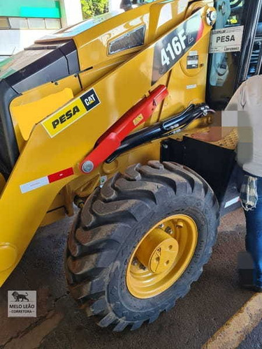 Imagem 8 de 15 de Retroescavadeira Caterpillar 416f2 4x4 C/ Ar 800 Horas 2020