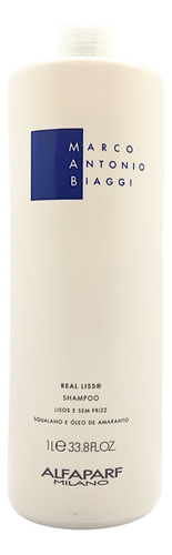 Shampoo Mab Real Liss 1000ml - Hidrata Alinha Antifrizz